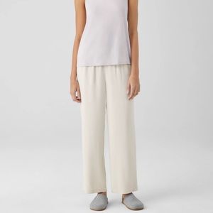 Eileen fisher silk pants